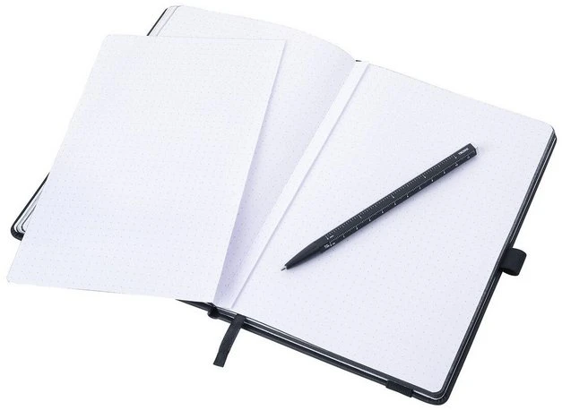 Troika Bloknotas A5 64 ark. juoda (NPP04/SI)