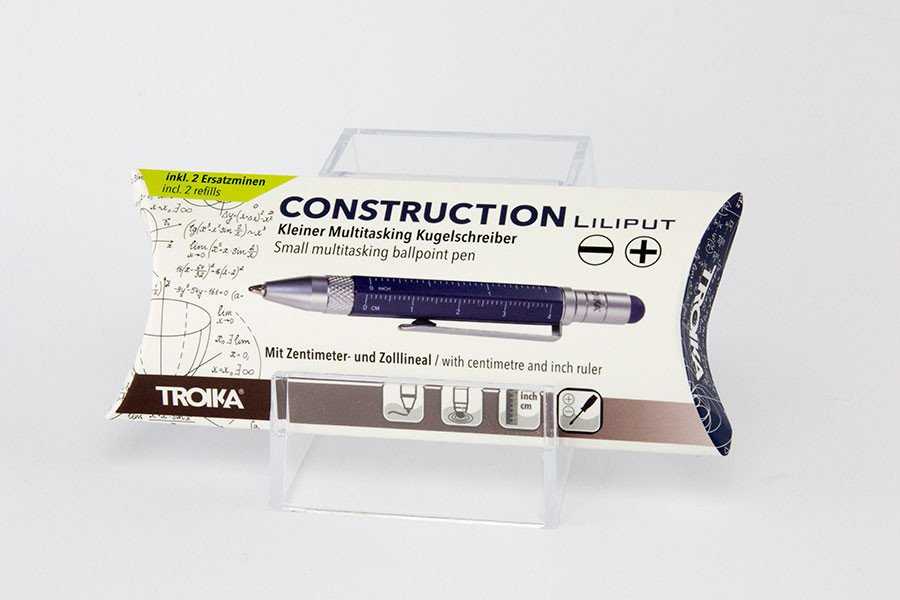Troika TROIKA Multitasking-Kugelschreiber LILIPUT TOOL PEN blau