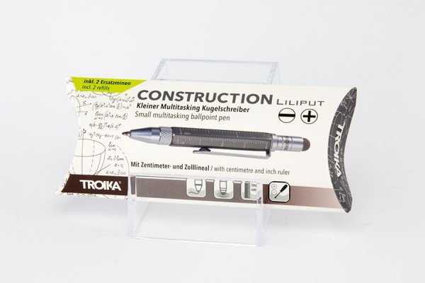 Troika TROIKA Multitasking-Kugelschreiber LILIPUT TOOL PEN titan