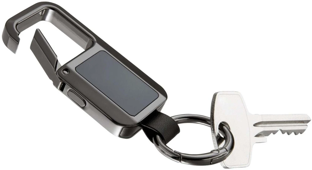 Troika Pakabutis Track & Find Carabiner, juoda (TRKR26-13/GM)