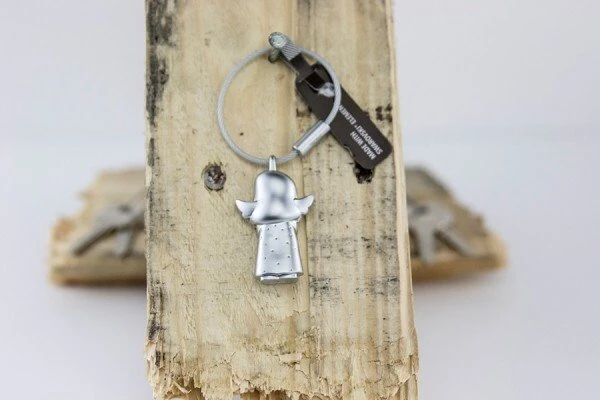 Troika Pakabutis Valerie, anioł Swarovski, metal, sidabrinė (TRKYC35/MA)