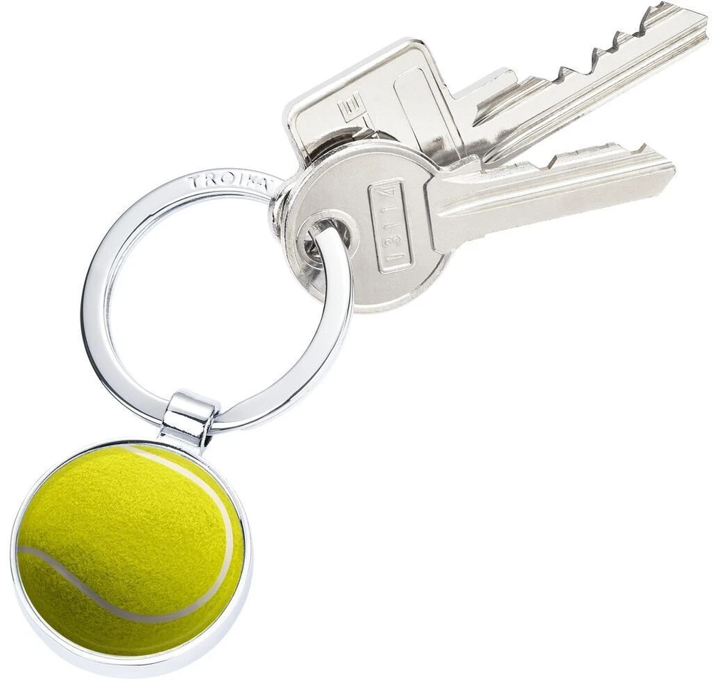 Troika Raktų pakabukas Tennis, chromuotas, įvairių spalvų (TRKYR99-A190)