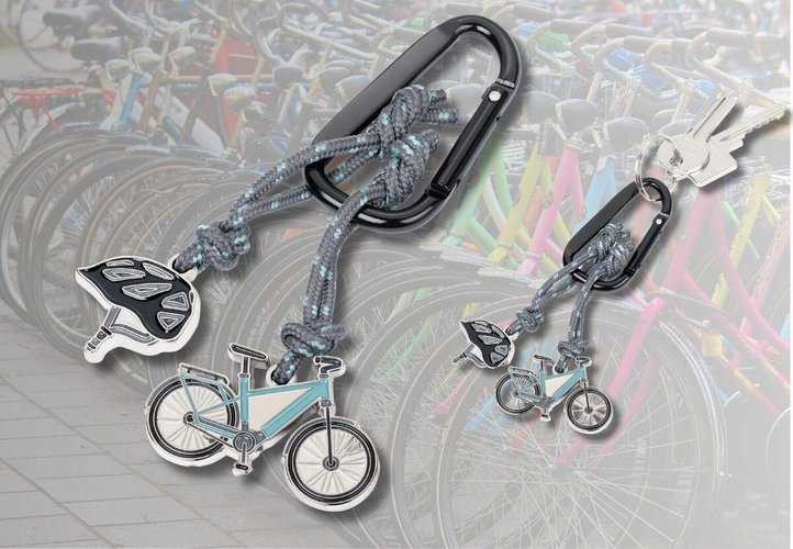 TROIKA E-BIKE raktų pakabukas
