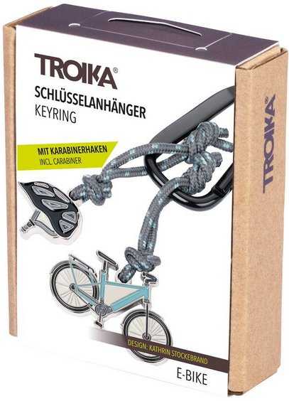 TROIKA E-BIKE raktų pakabukas