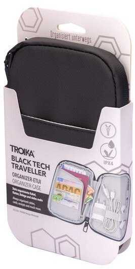Dėklas TROIKA išmanusis keliautojas TROIKA Juodas TECH TRAVELLER