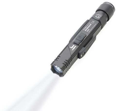 Žibintuvėlis Troika TROIKA Taschenlampe ECO KNICKLICHT juodas