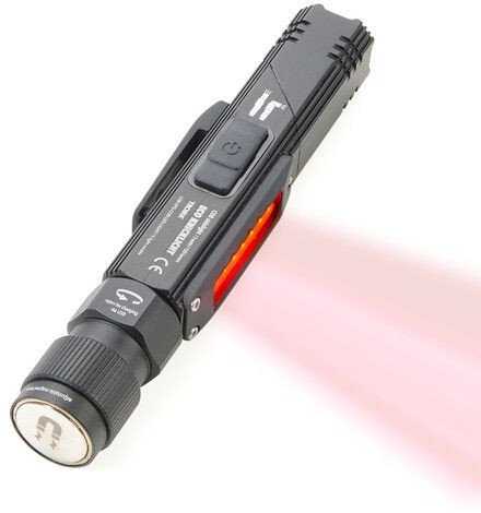 Žibintuvėlis Troika TROIKA Taschenlampe ECO KNICKLICHT juodas