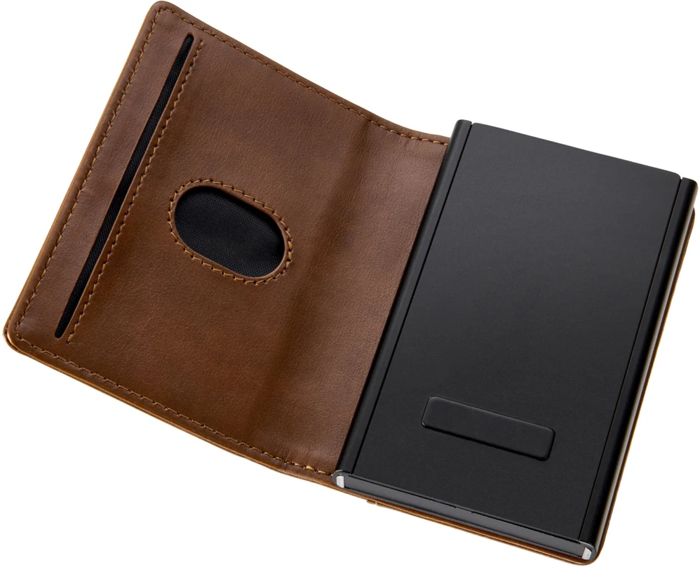 Laikiklis Troika TROIKA 2-in-1 Wallet SHERLOCK HOME BROWN