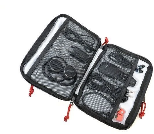 Dėklas Troika TROIKA Organizer Poliesteris Juodas Pilka Business Tech Pouch 2