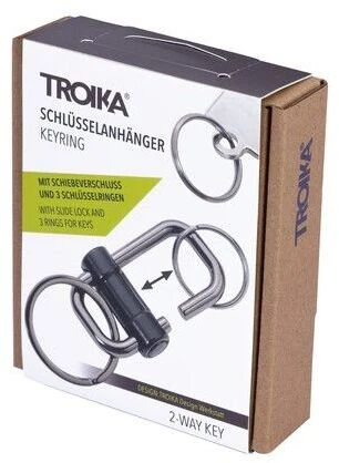 Troika TROIKA Pakabutis 2-WAY KEY juoda