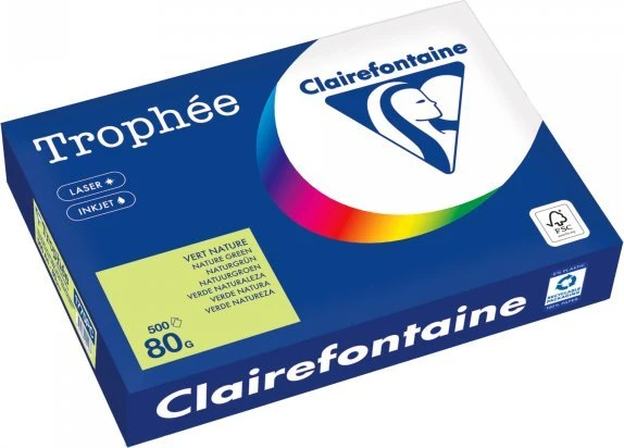 Trophee Popierius A4/80g žalias (500)