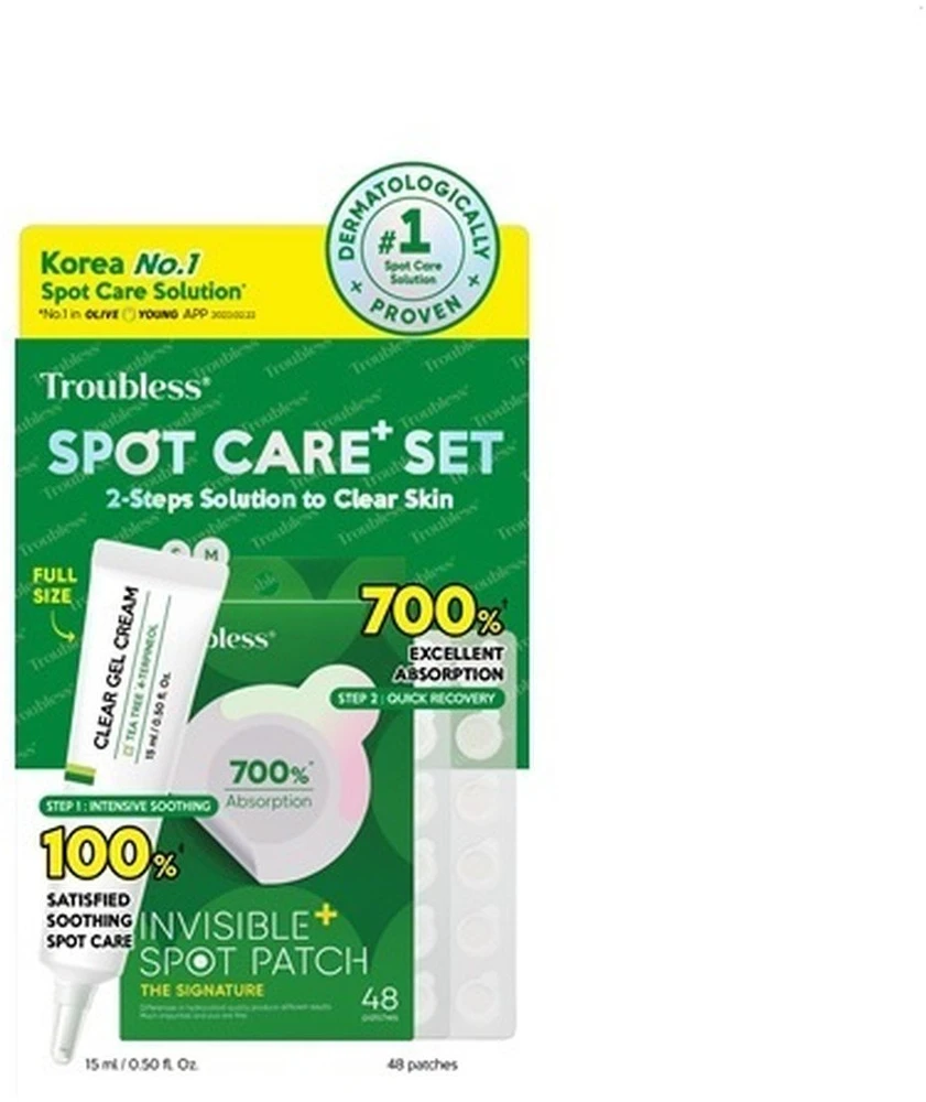 Troubless „Spot Care Plus“ rinkinys odai su netobulumais