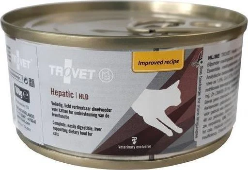 Drėgnas Kačių Maistas - Trovet Hepatic Su Vištiena 100g