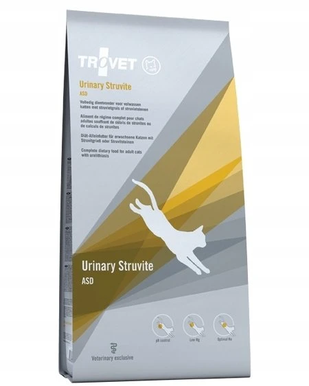 TROVET Urinary Struvite ASD paukštiena – sausas kačių maistas – 10kg