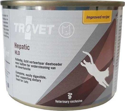 TROVET Hepatic HLD su vištiena - šlapias kačių maistas - 200g