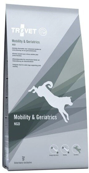 TROVET Mobility & Geriatrics MGD - sausas šunų maistas - 10 kg