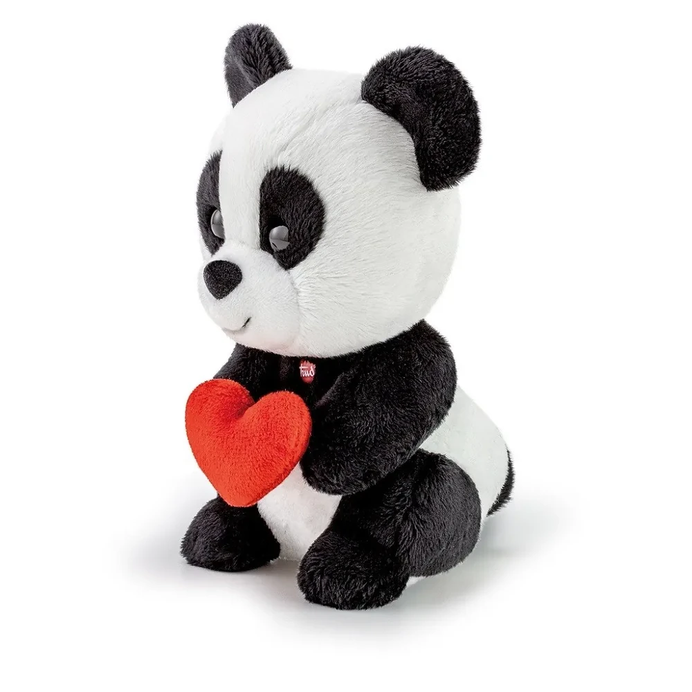 Trudi Pliušinis žaislas - panda su širdele, 17 cm