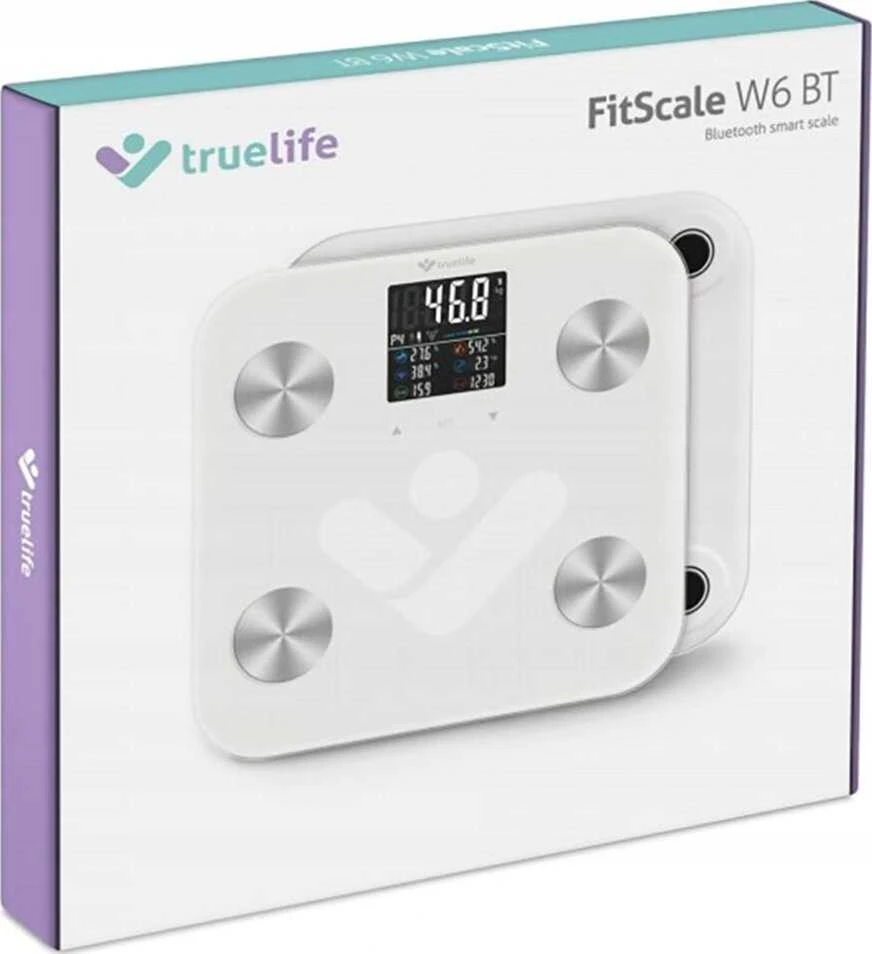 Svarstyklės TrueLife TrueLife FitScale W6 BT
