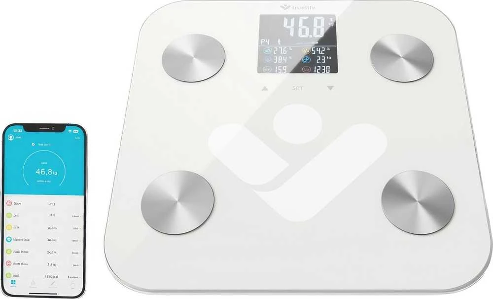 Svarstyklės TrueLife TrueLife FitScale W6 BT