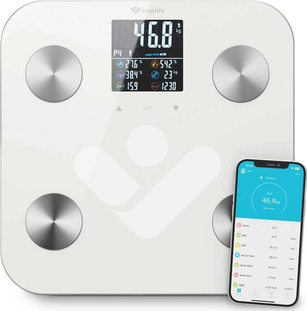 Svarstyklės TrueLife TrueLife FitScale W6 BT