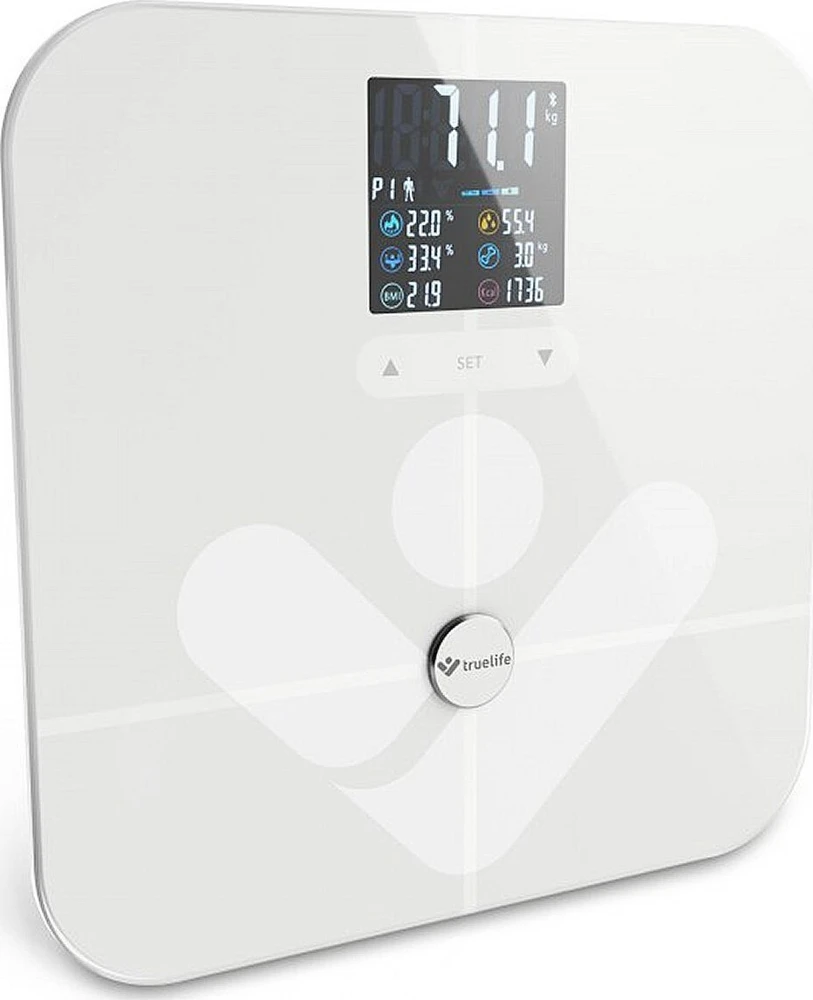 Svarstyklės TrueLife TrueLife FitScale W7 BT Baltas