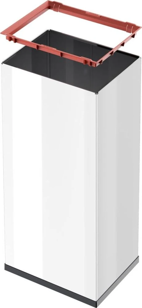 Hailo Šiukšliadėžė Big-Box Swing, baltos spalvos, 52l, XL dydžio