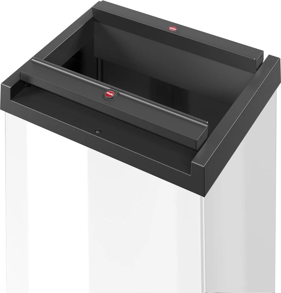 Hailo Šiukšliadėžė Big-Box Swing, baltos spalvos, 52l, XL dydžio