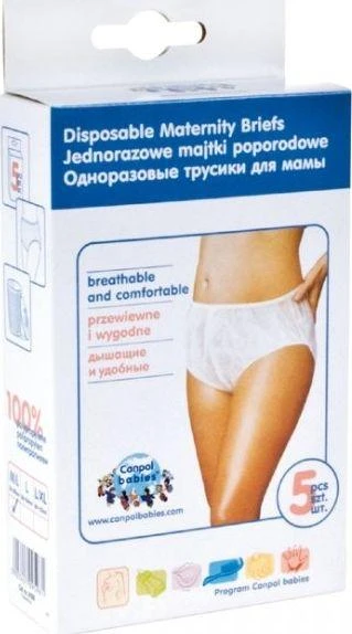 Canpolbabies CANPOL BABIES kelnaitės vienkartinės po gimdymo L dydis 9/599