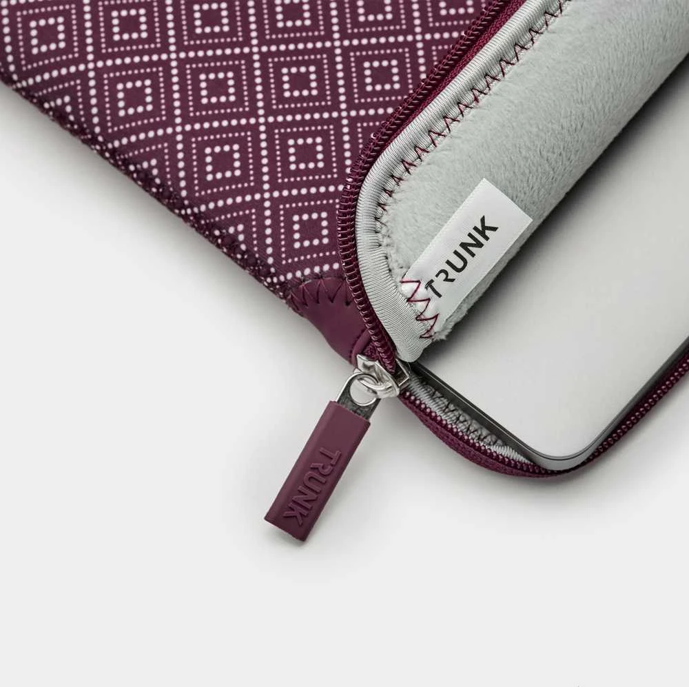 Trunk Bagažinės „MacBook Pro“ / „Air Sleeve“ (rombo) 13 "Bordowa