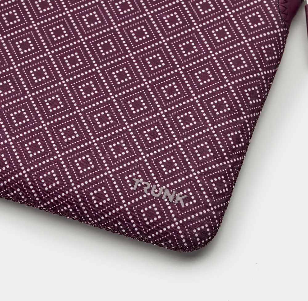 Trunk Bagažinės „MacBook Pro“ / „Air Sleeve“ (rombo) 13 "Bordowa
