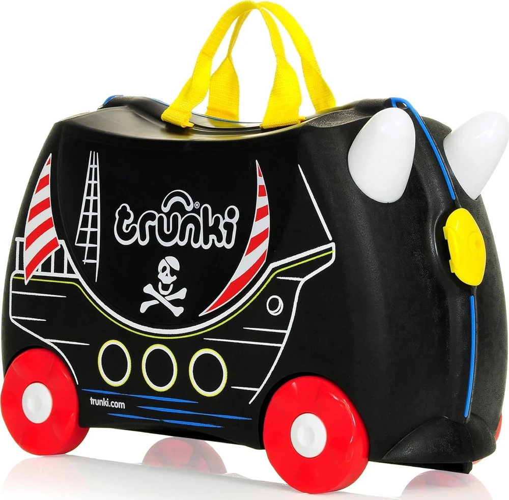 Trunki kelioninis lagaminas su ratukais vaikams | Piratas Pedro