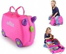 Trunki kelioninis lagaminas su ratukais vaikams | Trixi