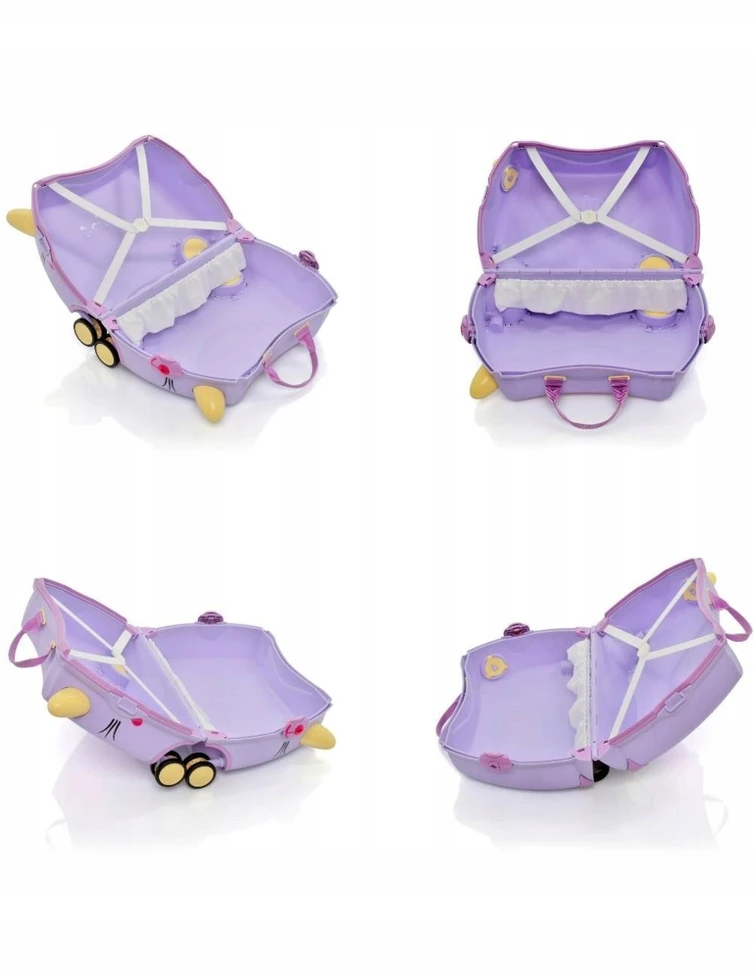 Trunki GLIDE360 Cat Cassie – vaikiškas kelioninis lagaminėlis (TRU0141)