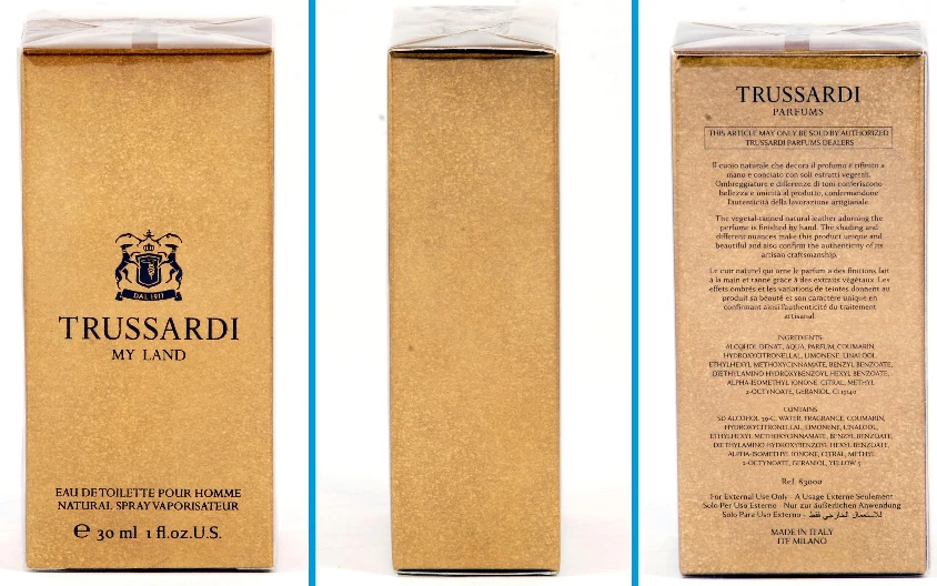 Kvepalai vyrams Trussardi My Land EDT, 30 ml