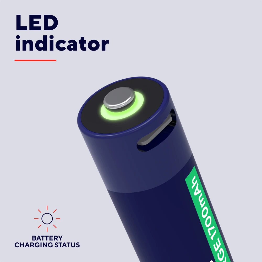 Trust AA akumuliatorius su LED įkrovimo indikatoriumi