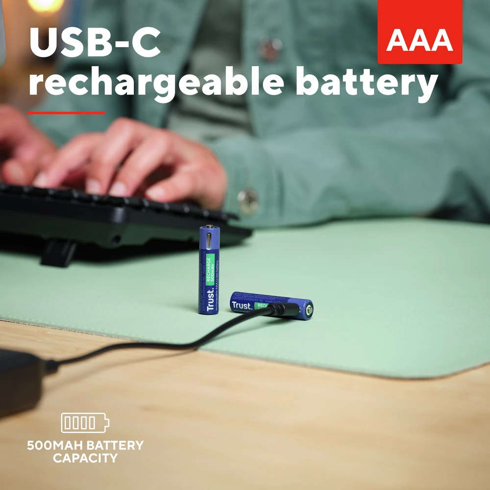 Trust Baterija AAA / R03 500mAh 2 vnt.