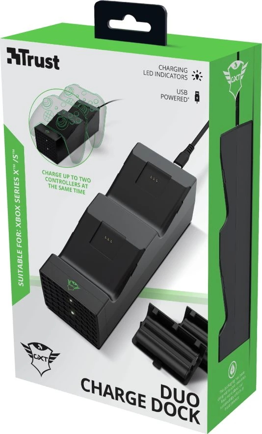 Įkrovimo stotelė Trust Duo Charging Dock – XBOX Series X / S