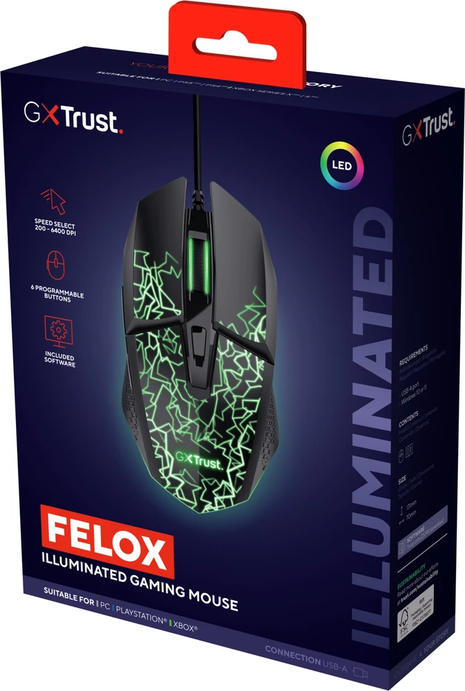 Pelė Trust GXT 113 Felox