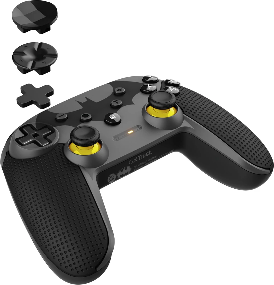 „Trust 25789“ žaidimų valdiklis Juodas „Bluetooth“ / USB žaidimų pultas „Android“, „Nintendo Switch“, asmeniniams kompiuteriams, „iOS“
