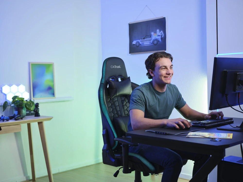 TRUST GXT716 RIZZA RGB LED CHAIR