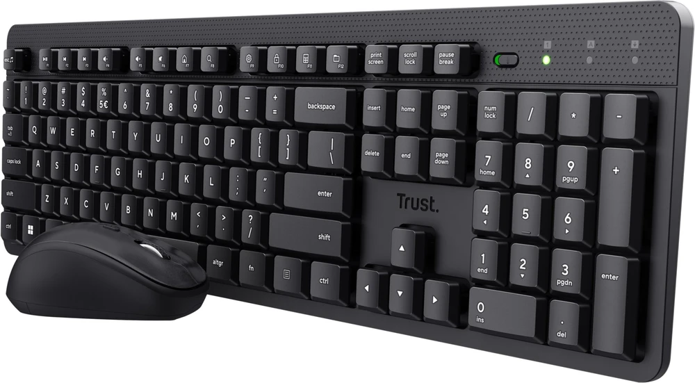 Trust ODY II WL Klaviatūra Pelė BLK D -