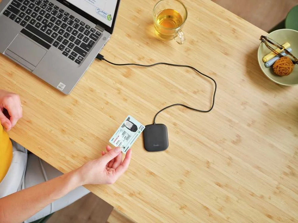 Kortelių skaitytuvas TRUST SMARTCARD 24736