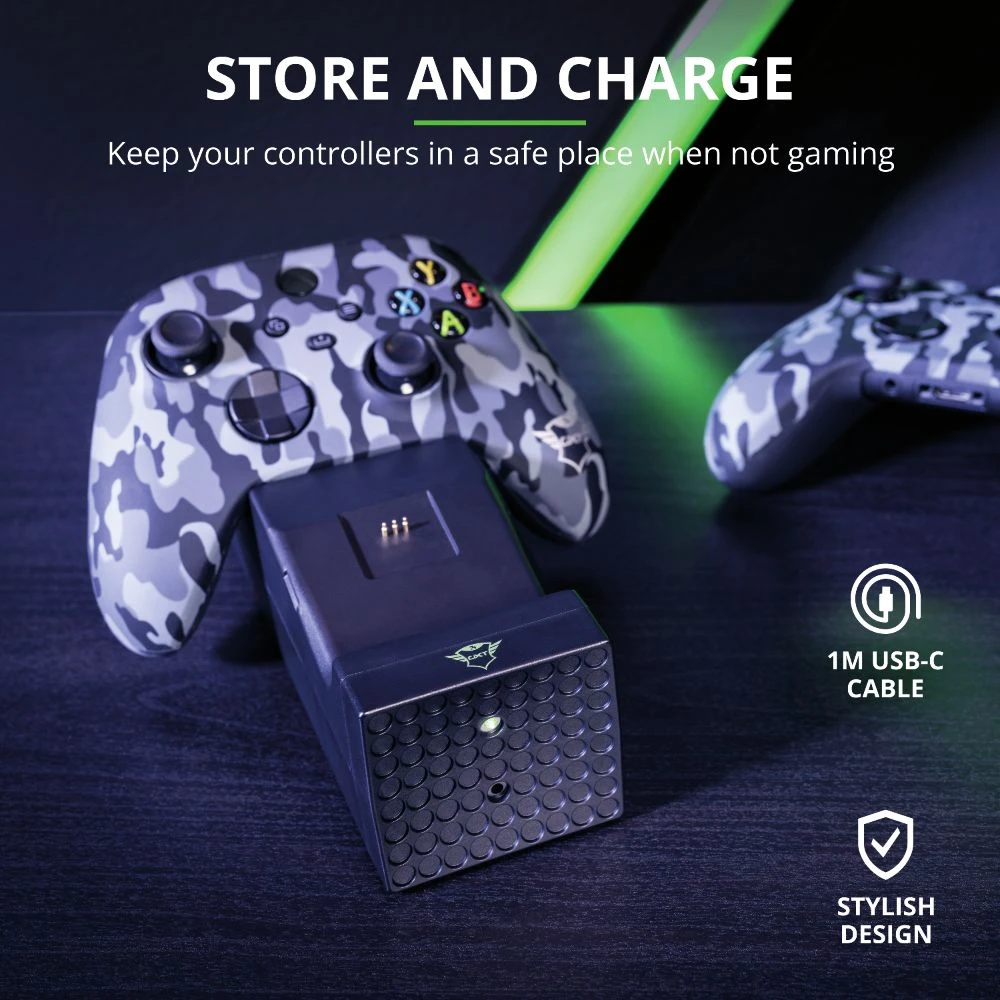 Įkrovimo stotelė Trust Duo Charging Dock – XBOX Series X / S