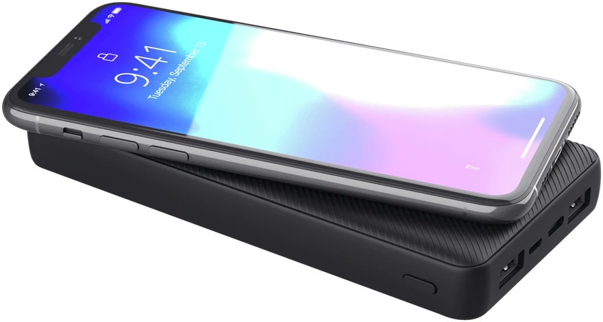 Išorinis akumuliatorius Trust Primo 20,000 mAh, juodas