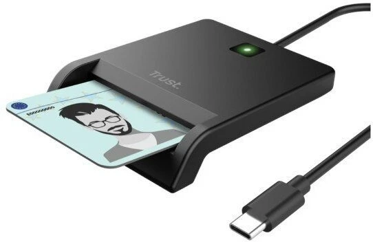 Trust Skaitytuvas id primo smartcard usb-c