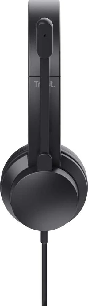 Trust HS-201 Ausinės su laidu su lankeliu ant galvos Office/Call center USB Type-A Juodas