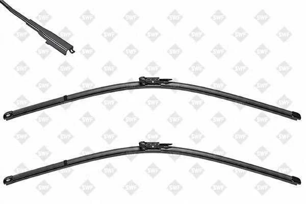 SWF Valytuvai VISIOFLEX Flat 680/680 mm 2 vnt.