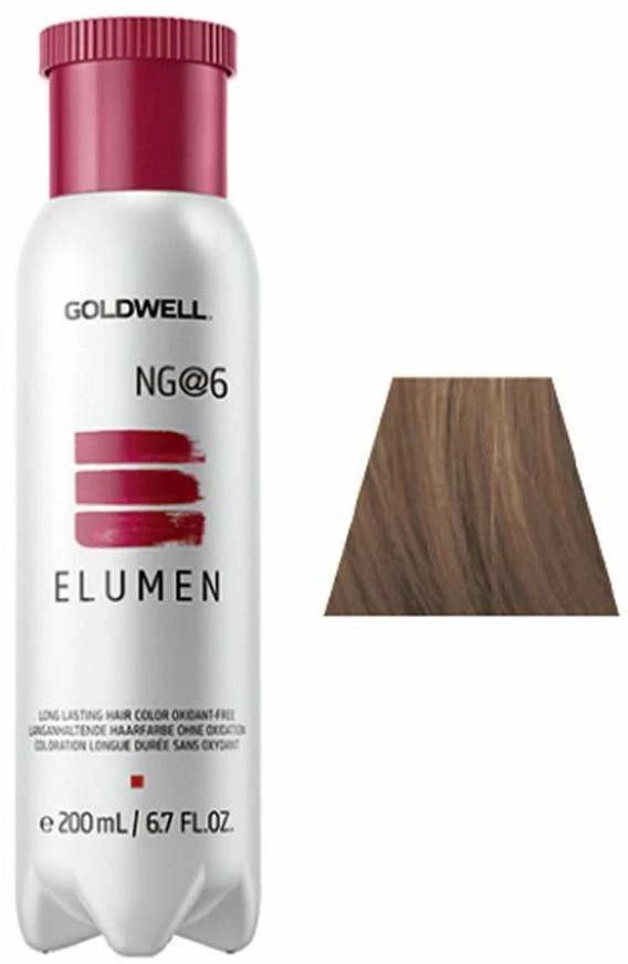 „Goldwell Elumen“ ilgai išliekantys plaukų dažai NG@6, 200 ml