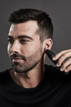 Rowenta Nose and Ear Trimmer | TN3011F0 | Cordless | Wet & Dry | Juodas/Mėlyna