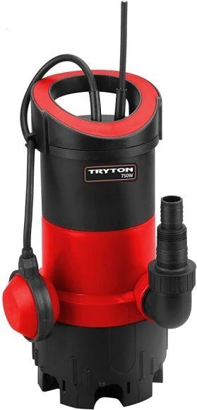 Tryton Pompa Panardinamas siurblys nešvariam ir švariam vandeniui 750 W, 9 m / 7 m
